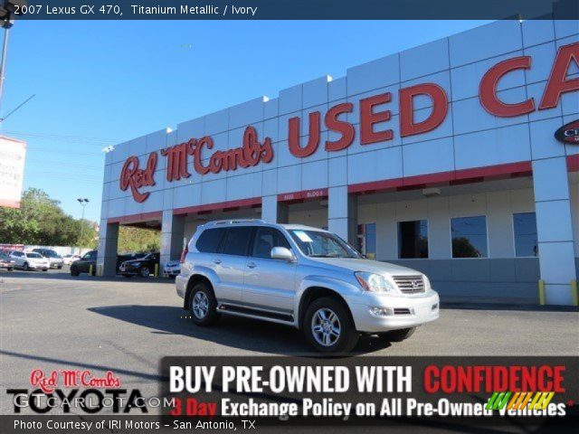 2007 Lexus GX 470 in Titanium Metallic
