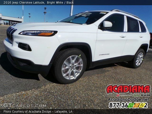 2016 Jeep Cherokee Latitude in Bright White