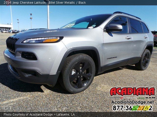 2016 Jeep Cherokee Latitude in Billet Silver Metallic