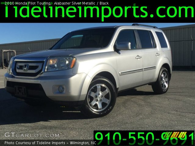 2010 Honda Pilot Touring in Alabaster Silver Metallic