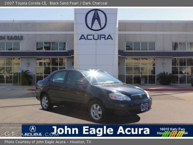 2007 Toyota Corolla CE in Black Sand Pearl