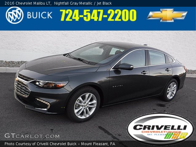 2016 Chevrolet Malibu LT in Nightfall Gray Metallic