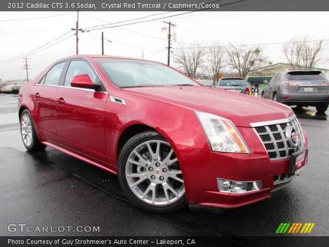 2012 Cadillac CTS 3.6 Sedan in Crystal Red Tintcoat