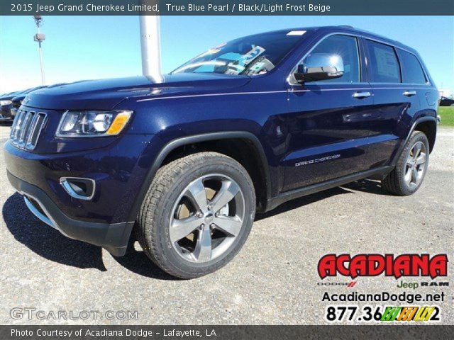 2015 Jeep Grand Cherokee Limited in True Blue Pearl