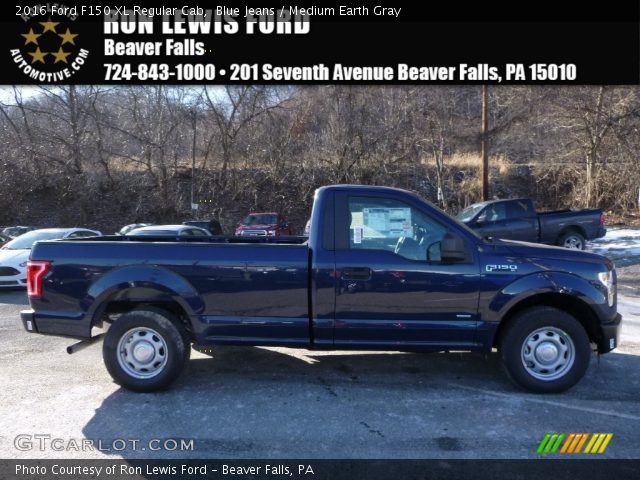 2016 Ford F150 XL Regular Cab in Blue Jeans