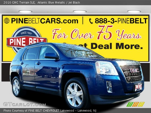 2010 GMC Terrain SLE in Atlantic Blue Metallic