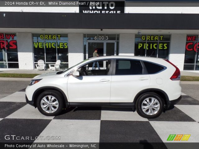 2014 Honda CR-V EX in White Diamond Pearl