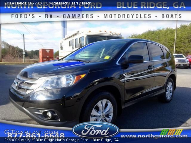 2014 Honda CR-V EX in Crystal Black Pearl