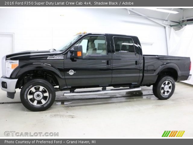 2016 Ford F350 Super Duty Lariat Crew Cab 4x4 in Shadow Black