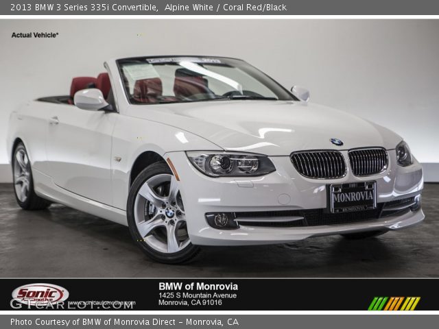 2013 BMW 3 Series 335i Convertible in Alpine White