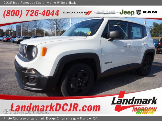 2016 Jeep Renegade Sport in Alpine White