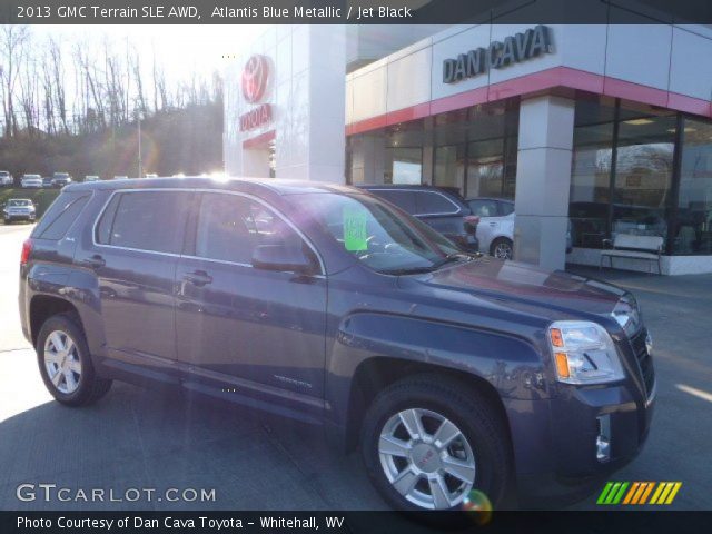 2013 GMC Terrain SLE AWD in Atlantis Blue Metallic