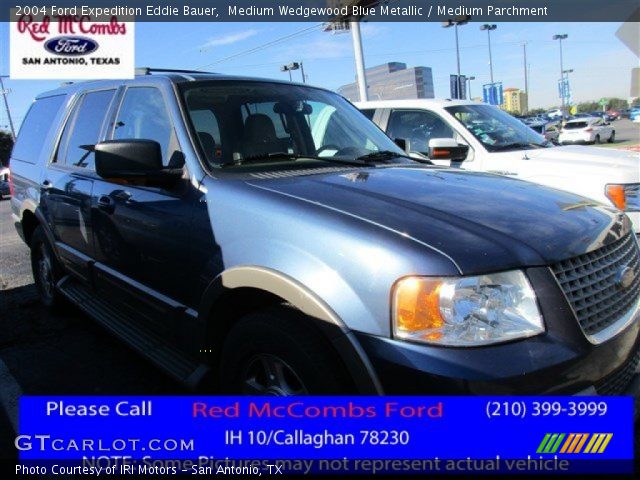 2004 Ford Expedition Eddie Bauer in Medium Wedgewood Blue Metallic