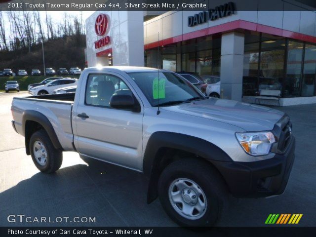 2012 Toyota Tacoma Regular Cab 4x4 in Silver Streak Mica