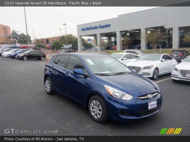 2016 Hyundai Accent SE Hatchback in Pacific Blue