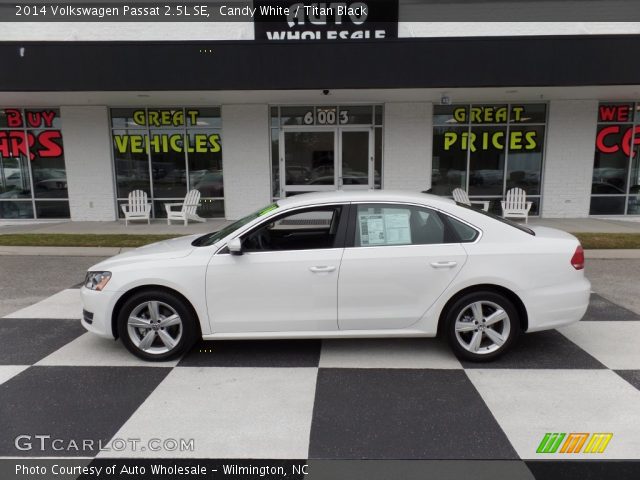 2014 Volkswagen Passat 2.5L SE in Candy White