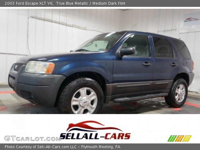 2003 Ford Escape XLT V6 in True Blue Metallic