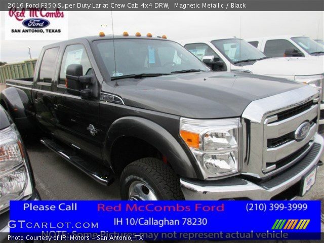 2016 Ford F350 Super Duty Lariat Crew Cab 4x4 DRW in Magnetic Metallic