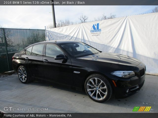 2016 BMW 5 Series 528i xDrive Sedan in Jet Black