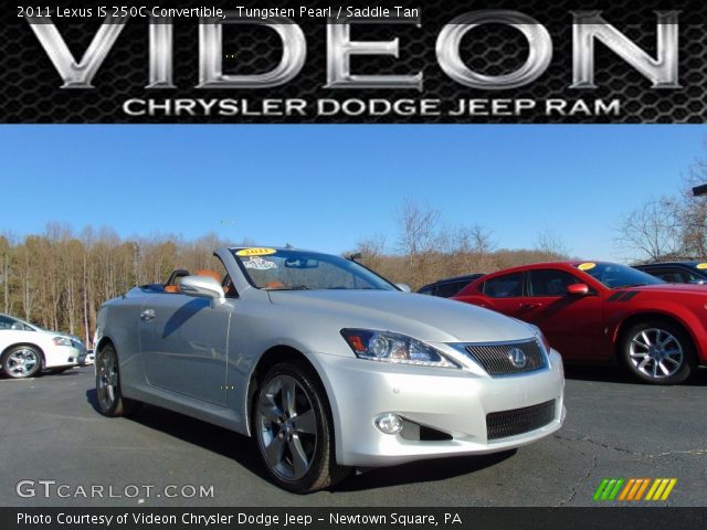 2011 Lexus IS 250C Convertible in Tungsten Pearl
