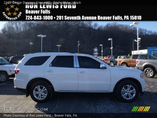 2013 Dodge Durango Crew AWD in Bright White
