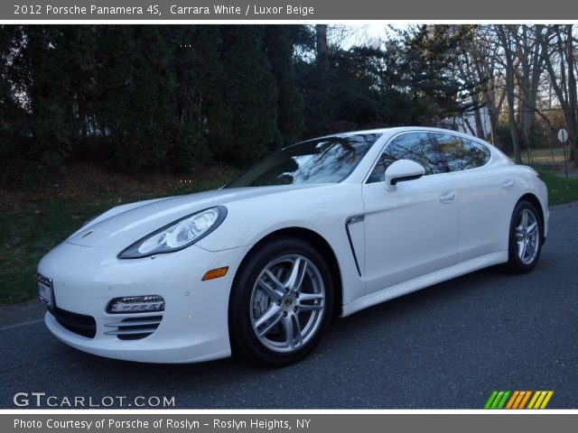 2012 Porsche Panamera 4S in Carrara White