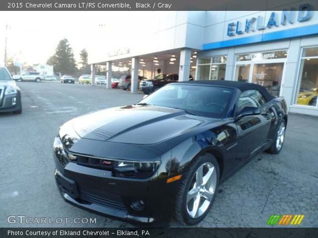 2015 Chevrolet Camaro LT/RS Convertible in Black