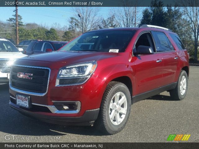 2016 GMC Acadia SLE in Crimson Red Tintcoat