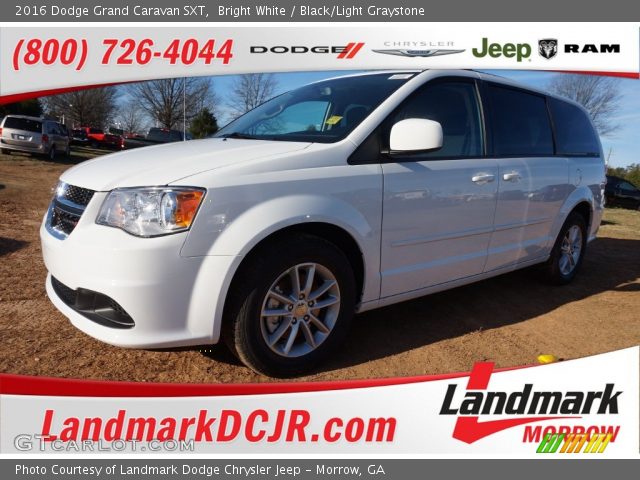 2016 Dodge Grand Caravan SXT in Bright White