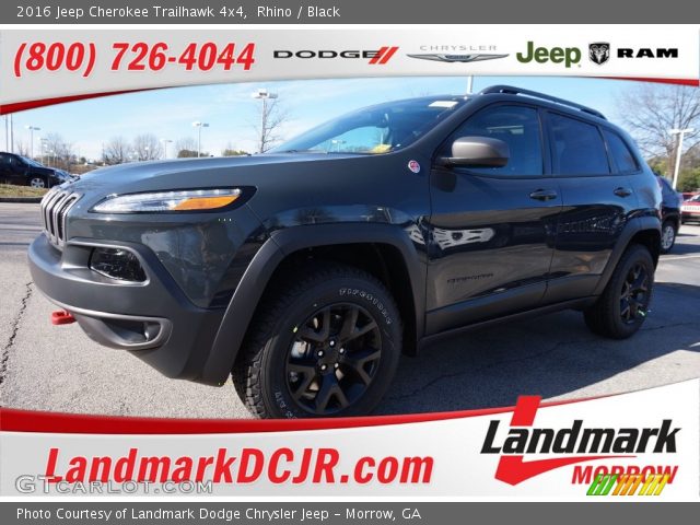 2016 Jeep Cherokee Trailhawk 4x4 in Rhino