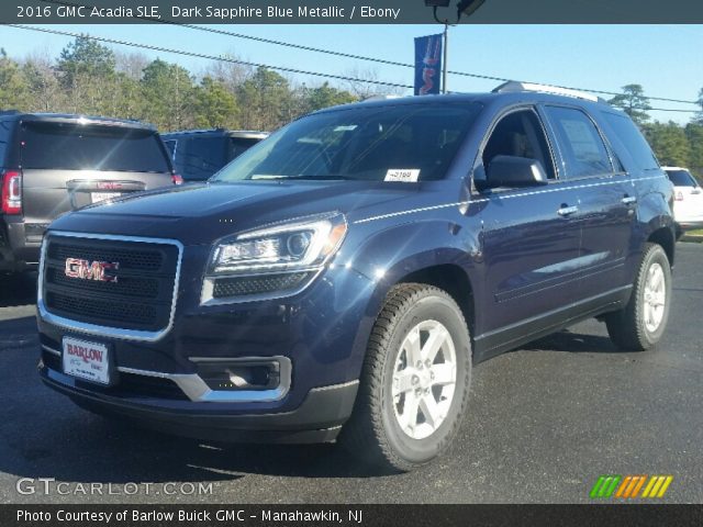 2016 GMC Acadia SLE in Dark Sapphire Blue Metallic