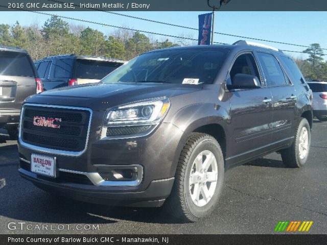 2016 GMC Acadia SLE in Iridium Metallic
