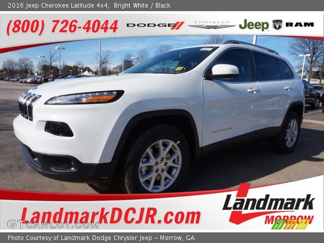 2016 Jeep Cherokee Latitude 4x4 in Bright White