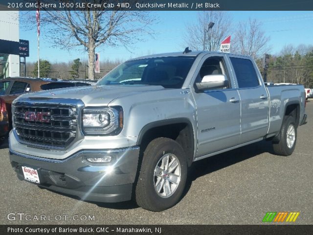 2016 GMC Sierra 1500 SLE Crew Cab 4WD in Quicksilver Metallic