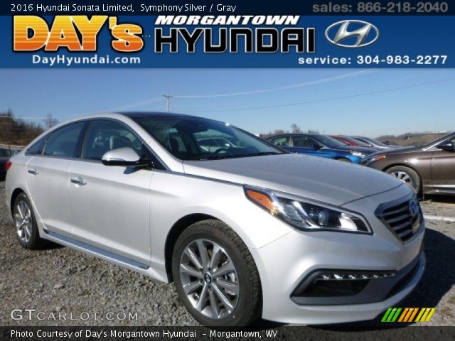 2016 Hyundai Sonata Limited in Symphony Silver