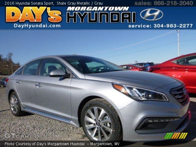 2016 Hyundai Sonata Sport in Shale Gray Metallic