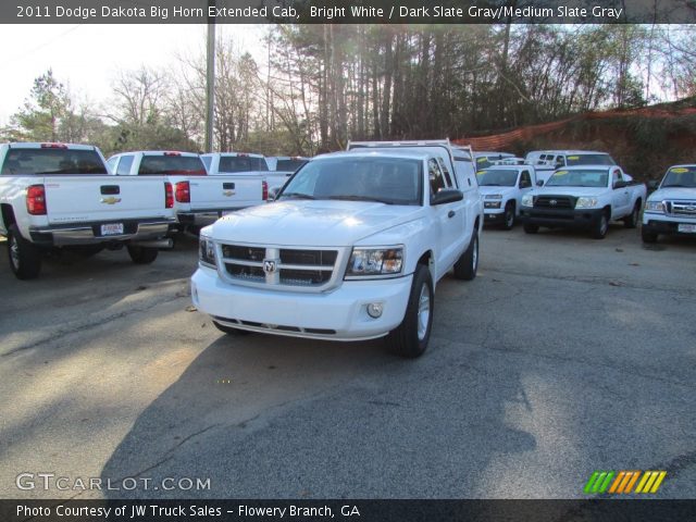 2011 Dodge Dakota Big Horn Extended Cab in Bright White