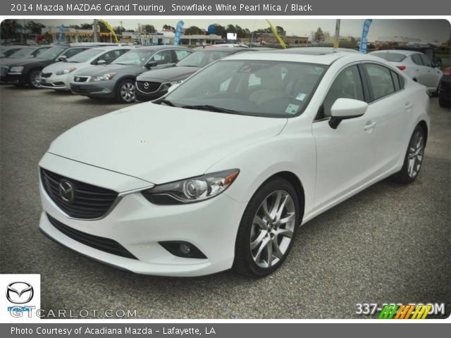 2014 Mazda MAZDA6 Grand Touring in Snowflake White Pearl Mica