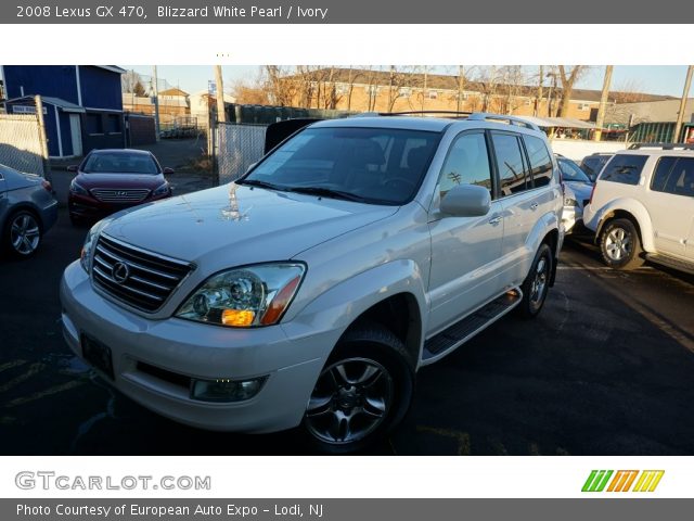 2008 Lexus GX 470 in Blizzard White Pearl