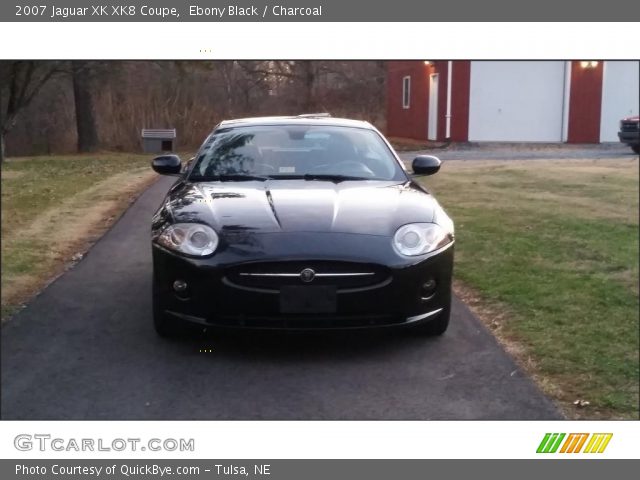 2007 Jaguar XK XK8 Coupe in Ebony Black