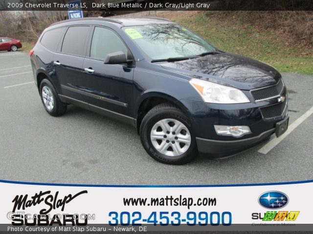 2009 Chevrolet Traverse LS in Dark Blue Metallic