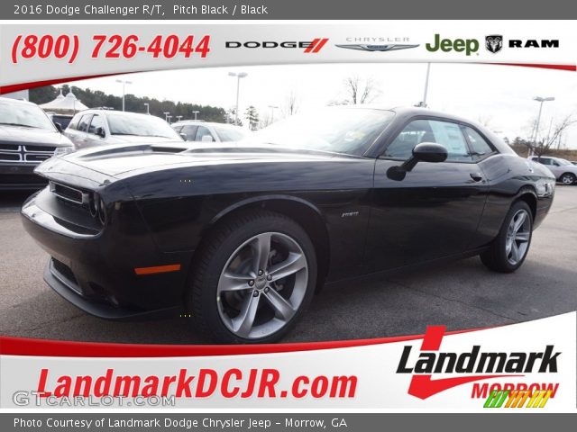 2016 Dodge Challenger R/T in Pitch Black