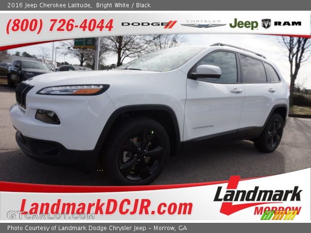 2016 Jeep Cherokee Latitude in Bright White