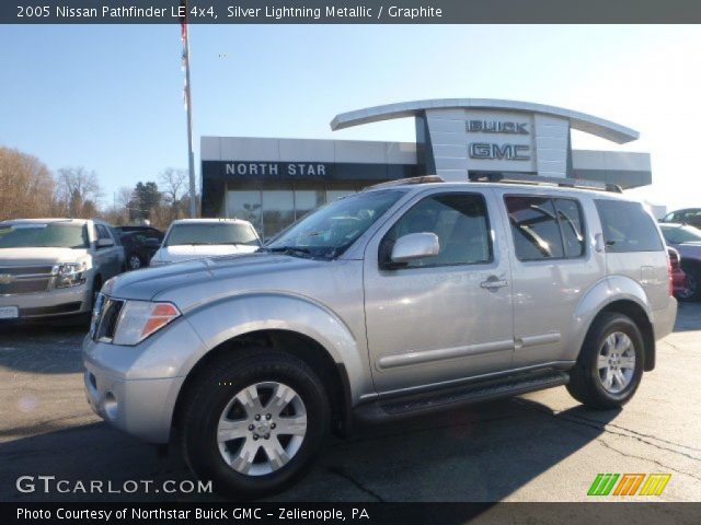 2005 Nissan Pathfinder LE 4x4 in Silver Lightning Metallic