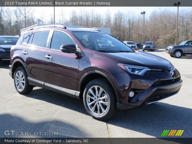 2016 Toyota RAV4 Limited in Black Currant Metallic