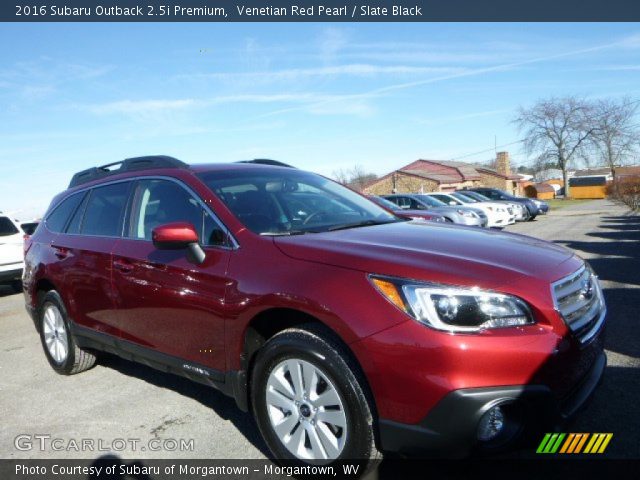 2016 Subaru Outback 2.5i Premium in Venetian Red Pearl