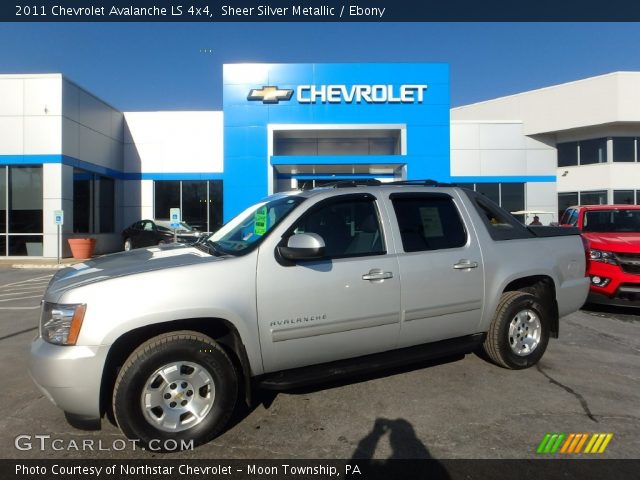 2011 Chevrolet Avalanche LS 4x4 in Sheer Silver Metallic