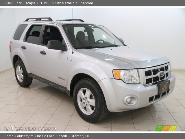 2008 Ford Escape XLT V6 in Silver Metallic