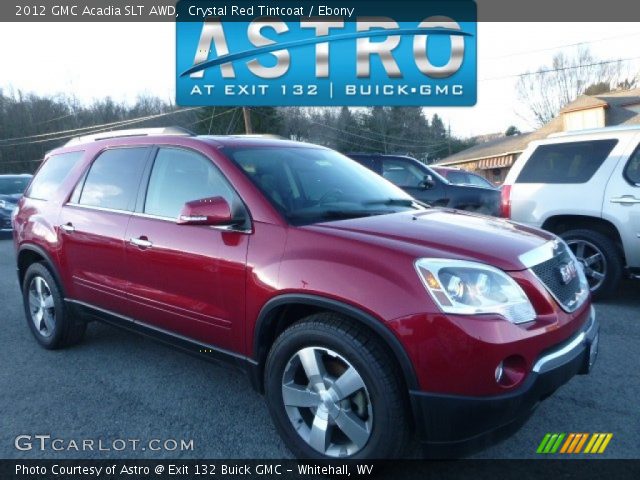 2012 GMC Acadia SLT AWD in Crystal Red Tintcoat