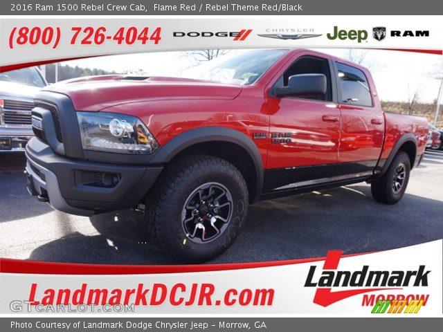 2016 Ram 1500 Rebel Crew Cab in Flame Red